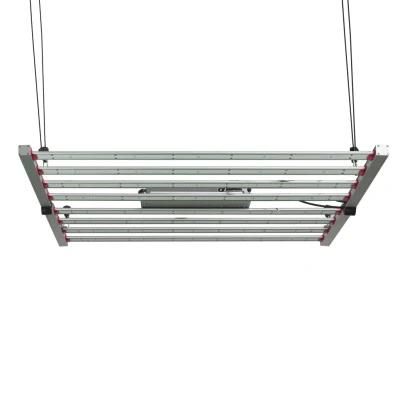 Ilummini Horticultural Greenhouse Foldable Lm301h Dimmable Full Specterum 8 Strips Bars 600W 650W LED Grow Light