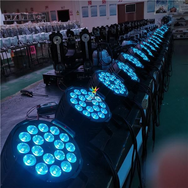 18X10W RGBW 4in1 Color Changing LED PAR Light for Stage