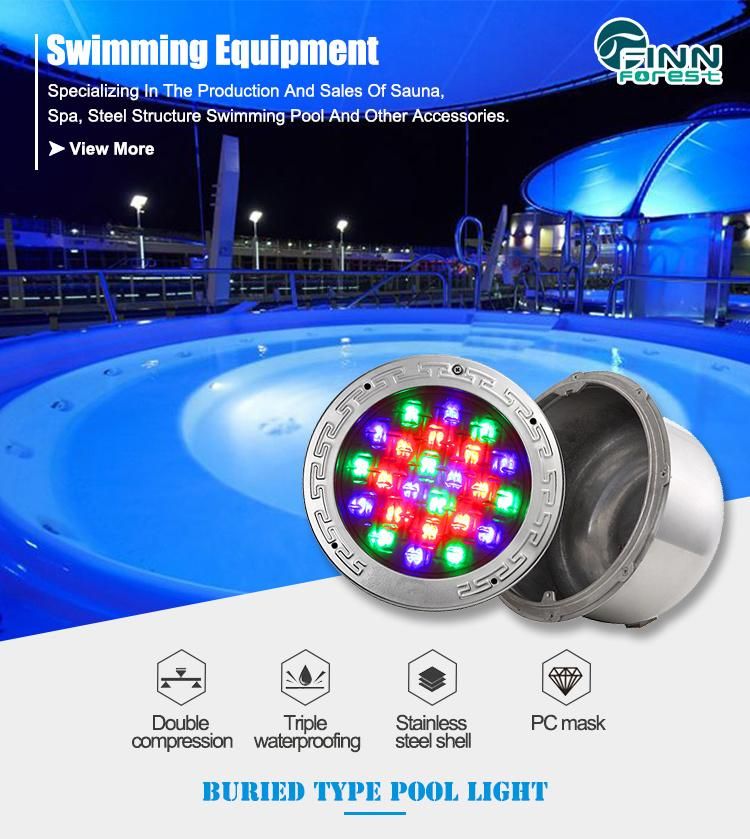 Colorful LED Underwater Spot Swimming Pool Party Lights