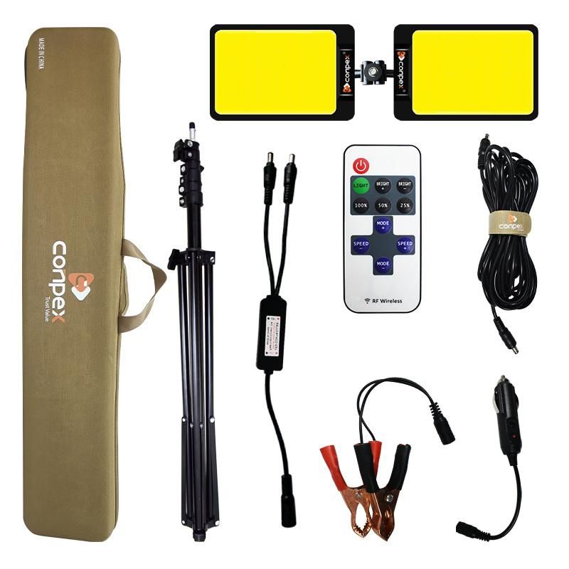 360 Light Fr 27 COB Camping Flash Light Quality Fishing Rod LED Light for Party