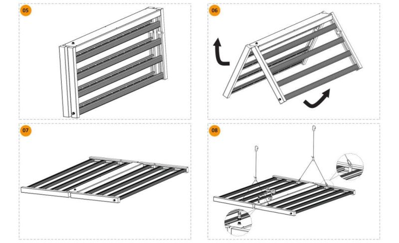 Indoor Top Light ETL Commercial Lm301b 3500K 4000K Full Spectrum LED Grow Light Indoor Greenhouse Supplemental 880W