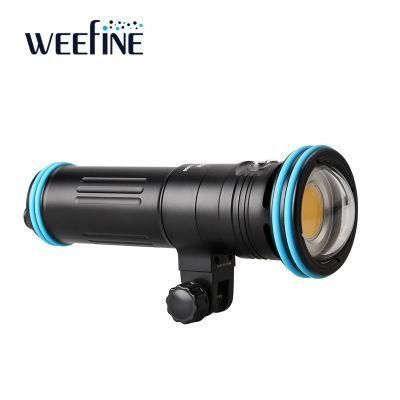 Professional Deep Sea Underwater Diving Flashlight with More Spare Two O-Ring in The Tail Cap