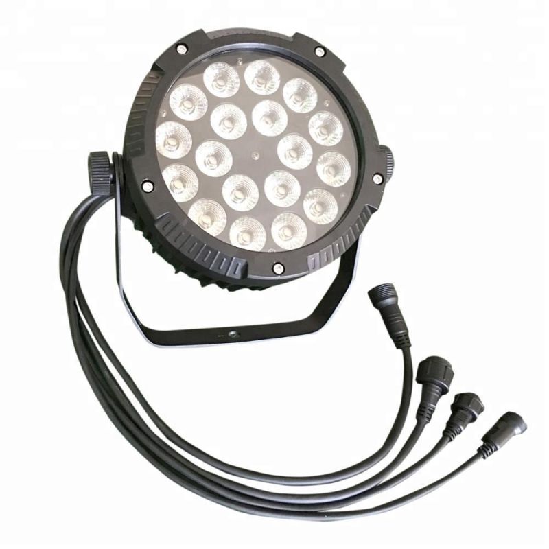 Hot Sales RGBWA 5in1 Slim Outdoor LED PAR Light