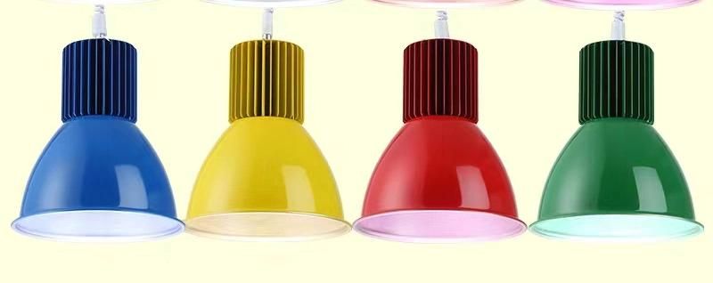 30W Green Blue Red Orange Ceiling Mounted Pendant Fresh Food Light LED Fresh Light for for Vegetable Market Shopping Mall Fresh Area Supermarket