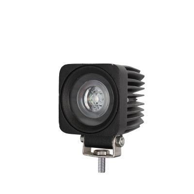 Waterproof IP68 10W 12/24V Square 2.5&quot; Spot/Flood LED Car Light for Offroad Vehicle