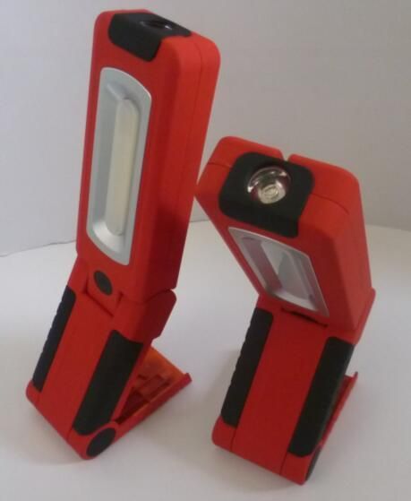 LED Dry Battery Operated Work Light with Magnet and Hook