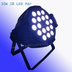 18PCS 10W DJ Disco RGBW LED PAR Can Stage Lighting