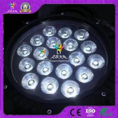 Waterproof 18X18W RGBWA+UV PAR Can LED Outdoor Lighting