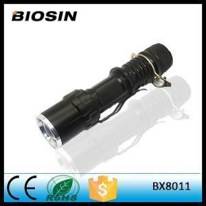 China Manufacturer Directly Sell Zoomable Aluminium Flashlight Tactical Flashlight