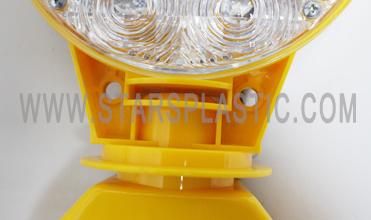 Portable LED Strobe Traffic Warning Solar Barricade Light for Barrier in Construct Work Zone