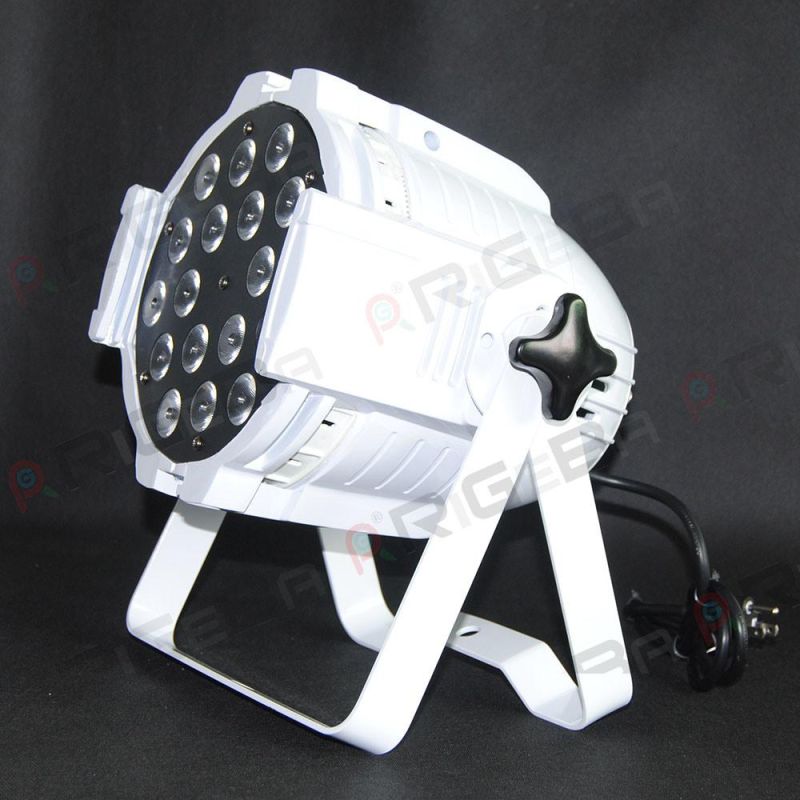 Party Stage Disco PAR 64 18LEDs 10W RGBWA+UV 6in1 High Power LED Spot PAR Light