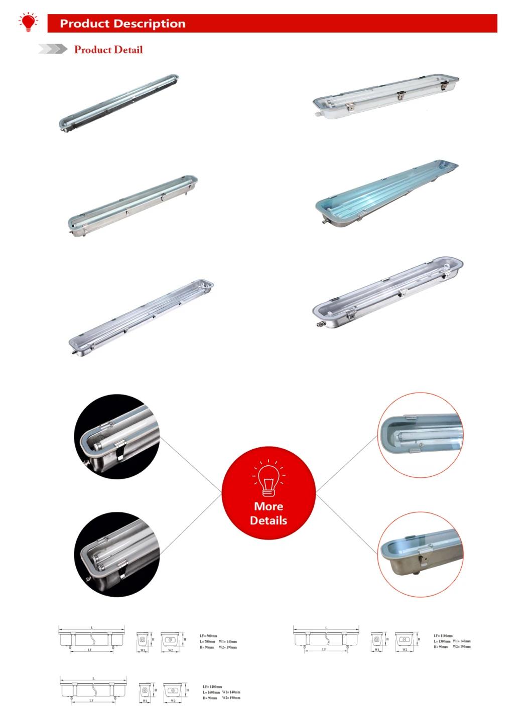 IP65 LED Metal Iron Stainless Anti-Corrosion Anti-Explosion Light Fixture