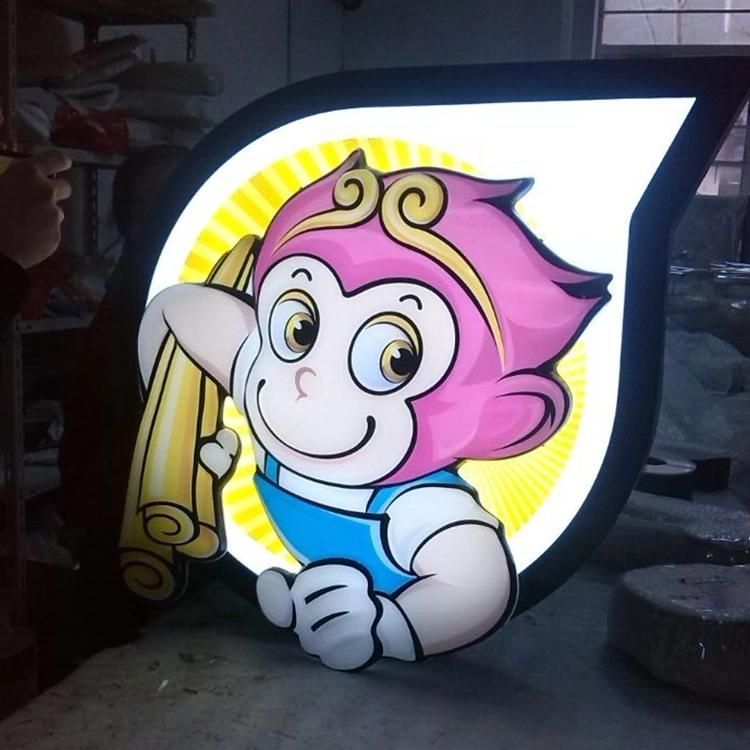 Restaurant Menu Acrylic Sign Advertising LED Lighting Box
