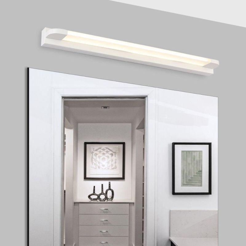 Modern IP44 9W Mirror Lamp Wall Mounted Decorative Light for Makeup Cabinet Dressing Room Lighting Bathroom LED Mirror Light