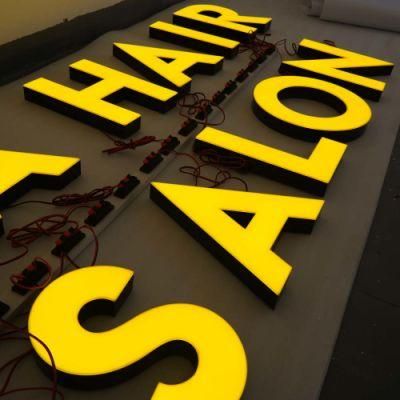 Personalized Channel Letter Acrylic LED Signs for Outdoor Front Store