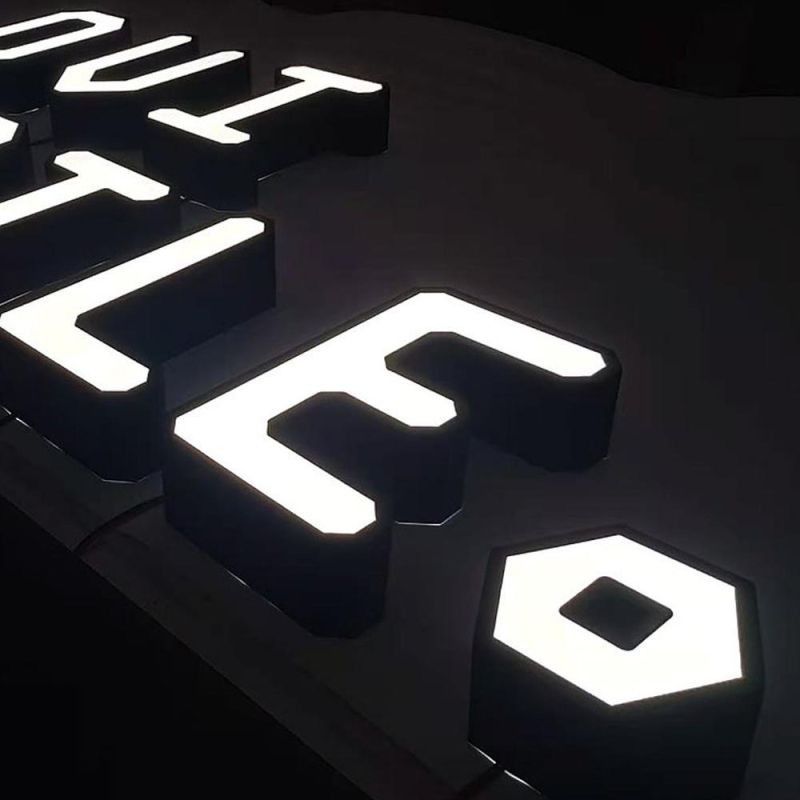 Custom Channel Letter Signage Acrylic Logo LED Sign Office Signage Waterproof LED Signs