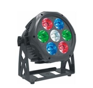 IP65 New 7X10W RGBWA LED PAR for Outdoor Garden Lighting