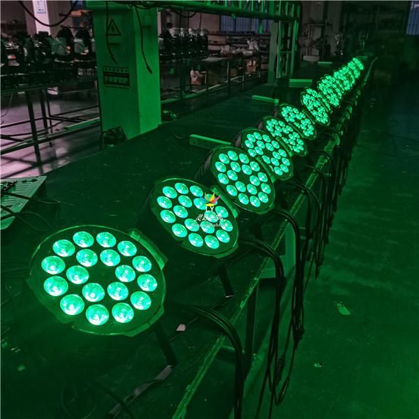DJ 18X12W RGBW 4in1 LED PAR Can Stage Light