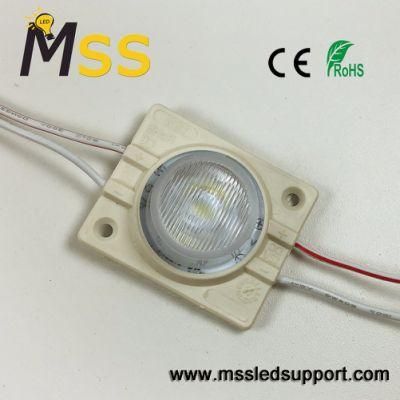 Edge Light DC12V DC24V 1W 1.5W 3W Side Lighting Lens SMD 3030 Side-Lit LED Module for Double Side Lightbox