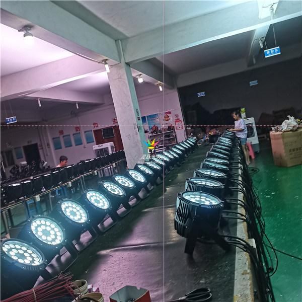 Outdoor DMX 24X18W High Power LED PAR Can Light