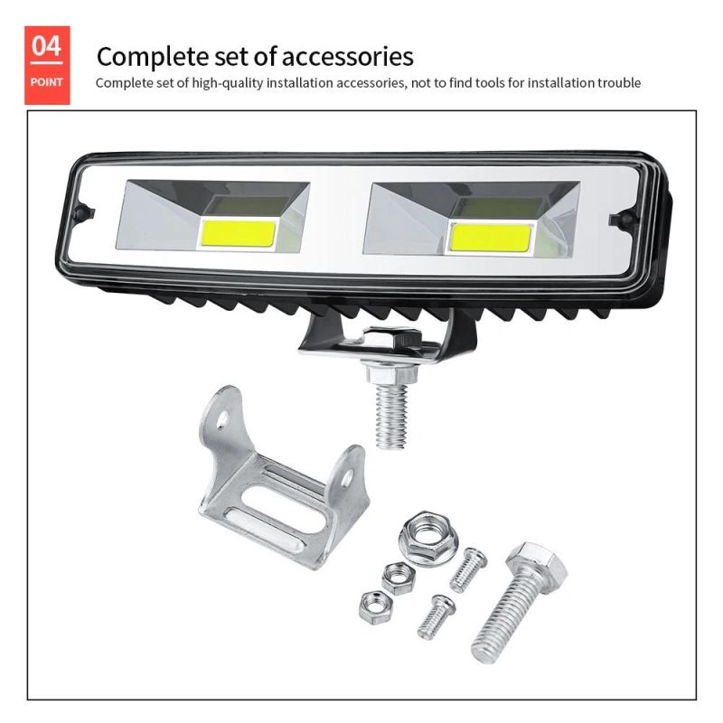 Dxz 6 Inch COB 48W Offroad Spot Work Light Barre LED Working Lamp Beams Car Accessories for Truck ATV 4X4 SUV
