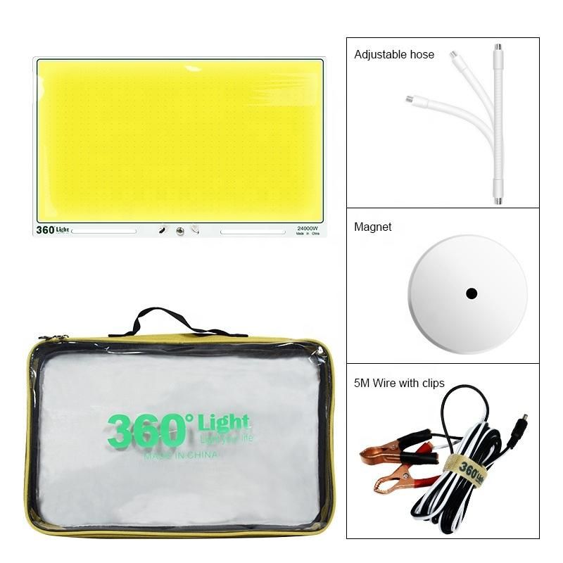 TM-07 LED COB Outdoor Camping Light Portable Travel Light 12V Camping Lamp Set