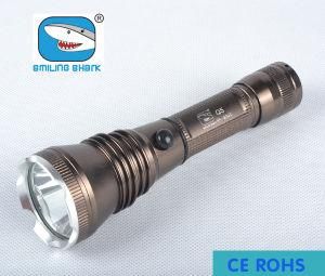 3 Mode 500 Lumens LED Rechargeable Flashlight Spotlight Torch