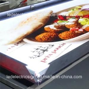 Advertising Menu Light Box with Snap Frame LED Display Board