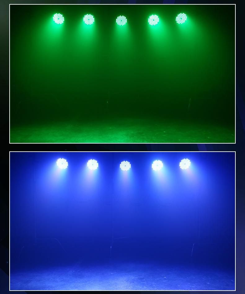 DJ Equipment LED PAR Light 54*3W Stage Lighting PAR LED RGBWA UV for DJ Disco