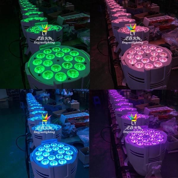 DMX Disco 18X18 6in1 Stage DJ Lighting Super Bright LED PAR Can