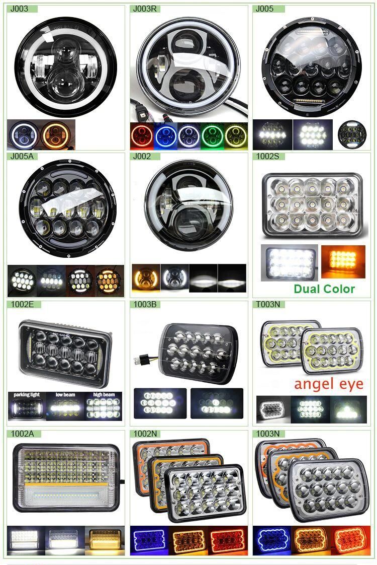 Car Accessories Waterproof 4X6 7inch 45W LED Headlight for 4X4 Truck