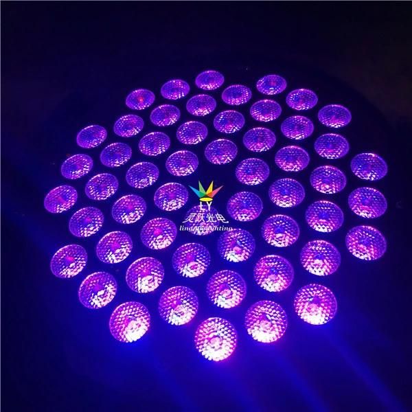 54PCS 3W RGB LED PAR 64 Stage Light for Wedding