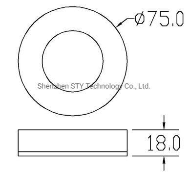 AC 220V COB Under LED Furniture/Counter/Wardrobe/Bed Cabinet Downlight