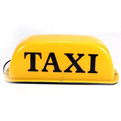 Design Plastic Taxi Top Advertising Signs LED Light Box