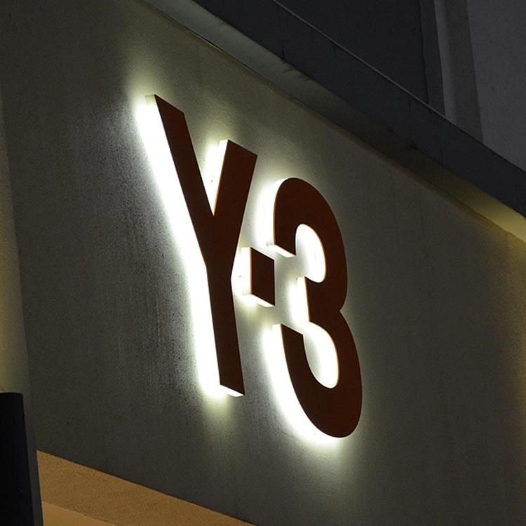 Acrylic Retail Store Advertising Display Signs Back Lit Channel Letter