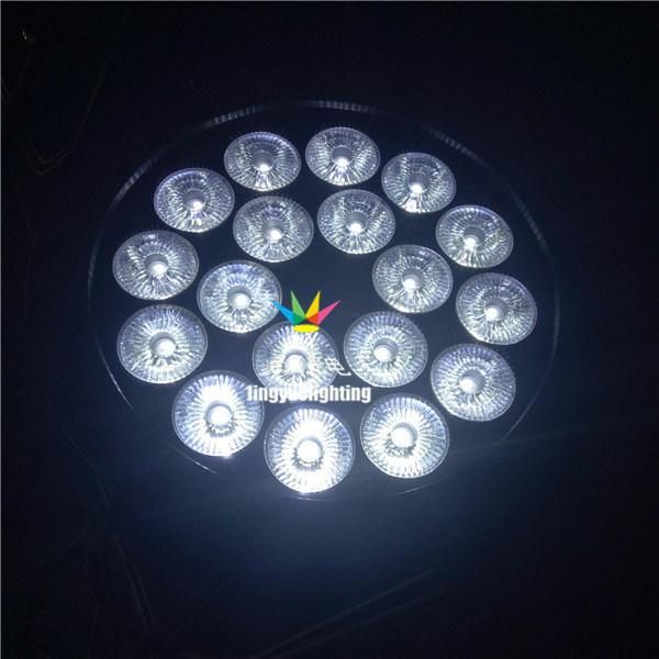 18X18W IP65 Rgbwauv Waterproof LED PAR Can Outdoor Stage Lighting