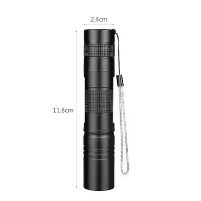 Goldmore10 Best-Seller Aluminium 1LED Rechargeable Mini Pocket Flashlight