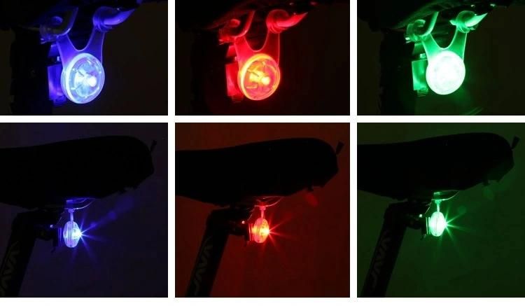 Mini Safety Warning LED Bicycle Lamp Rear Seat Light Bike Front Tail Light