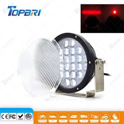 120W LED Red Auto Forklift Overhead Crane Approaching Safety Warning Light