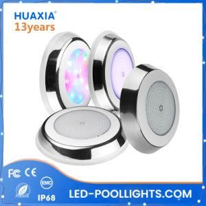 Hot Sale 316 Stainless Steel IP68 12V 35W RGB Multi Colorful LED Swimming Pool Light
