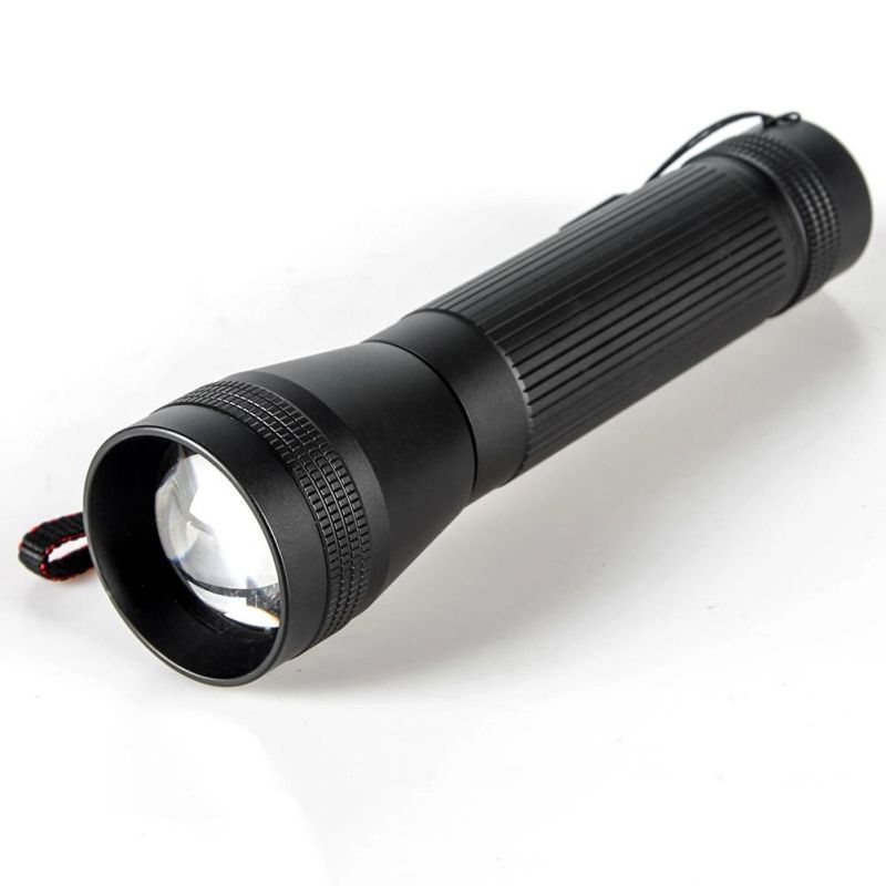 Yichen 4 AAA Battery Operated Zoomable Aluminum LED Flashlight Tactical Torch