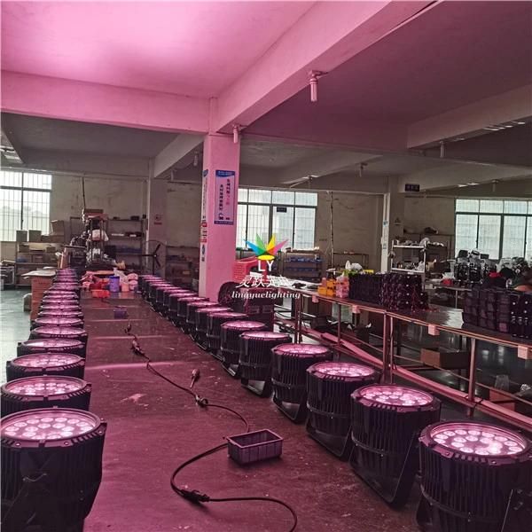IP65 24X18W DMX PAR 64 Outdoor LED PAR Can Waterproof Stage Lighting