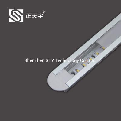 Recessed Mount Aluminum Profile LED Under Cabinet Linear Strip Light for Wardrobe Showcase Counter Shelf J-1610