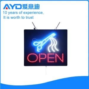 Hidly Square Electronic Hair Cut LED Sign