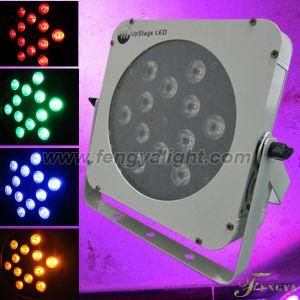 12X10W RGBW 4 in 1 Flat LED PAR 64 Can (FY-125B)