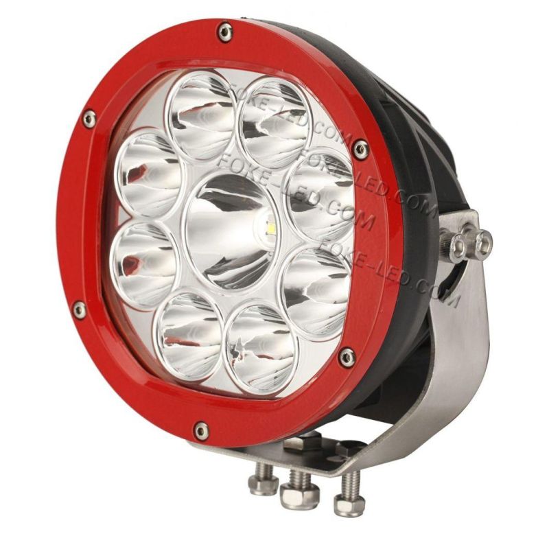 High Lumens 24V 9 Inch 90W Heavy Duty LED Driving Spotlight