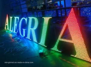 DC5V Outdoor Advertising LED Channel Letter with RGB Full Color Effect
