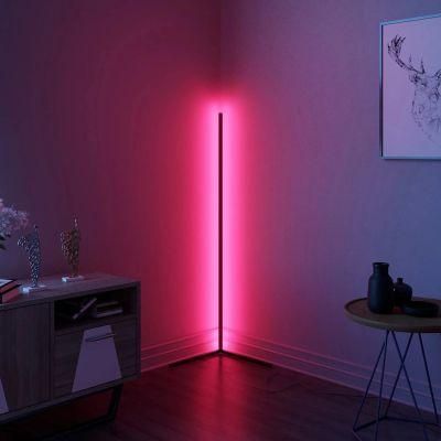 RGBW Color Changing Modern Corner Lamp with WiFi APP Control for Living Room