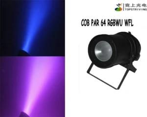 New! 200W Rgbwu COB LED Light COB PAR 64 Rgbwu Wfl