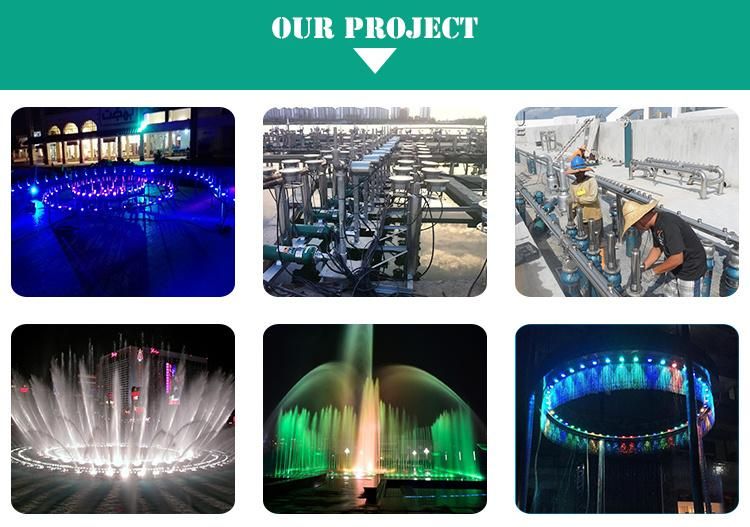 Outdoor LED Underwater Fountain Light with Colorful Color